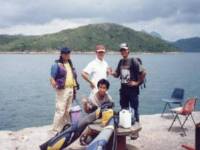 難民營對出釣點